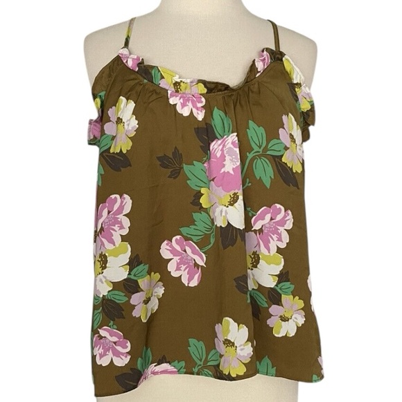 🦋✨ 2/15$ TOPS ✨🦋  Aerie floral silky top - Picture 1 of 8